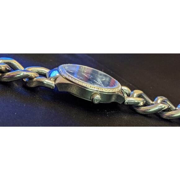 Stuhrling Lady Renoir Shine 813S 02 Women's Quartz Watch Blue Face SS 50M WR - Picture 6 of 11